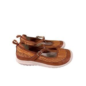 JBU Summer Casual T-Strap Mary Jane Shoes Womens Size 7.5M Comfort Walking Daily